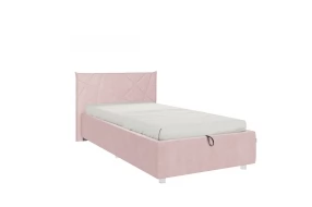 Кровать 0.9 Бест (нежно-розовый) с подъем. механизмом