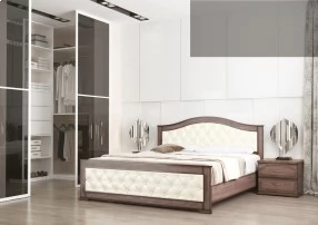 Кровать Стиль 3 180x200 с мягкой спинкой