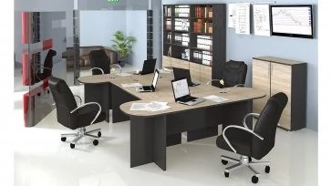 Набор офисной мебели для кабинета руководителя №3 «Успех-2» ГН-184.003